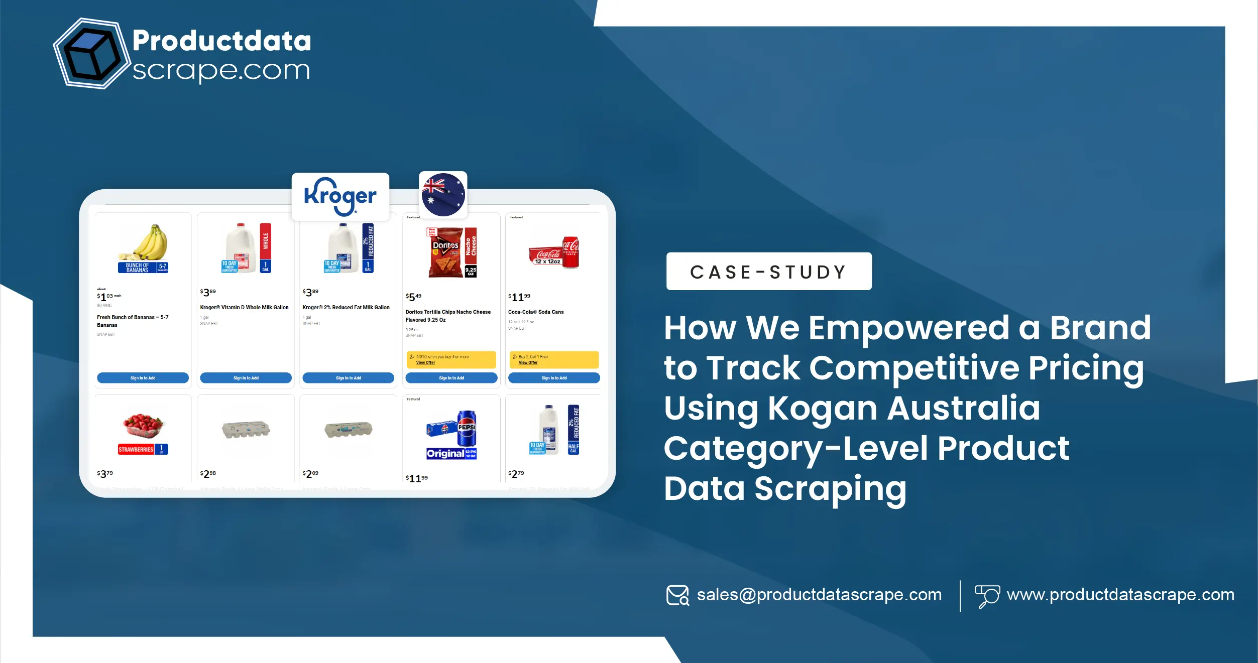 How We Empowered a Brand to Track Competitive Pricing Using Kogan